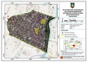 Peta Rawan Bencana Kekeringan Kelurahan Semanggi